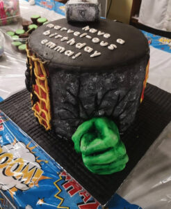 Hulk Hand Marvel Cake | Kerry's Cake Company