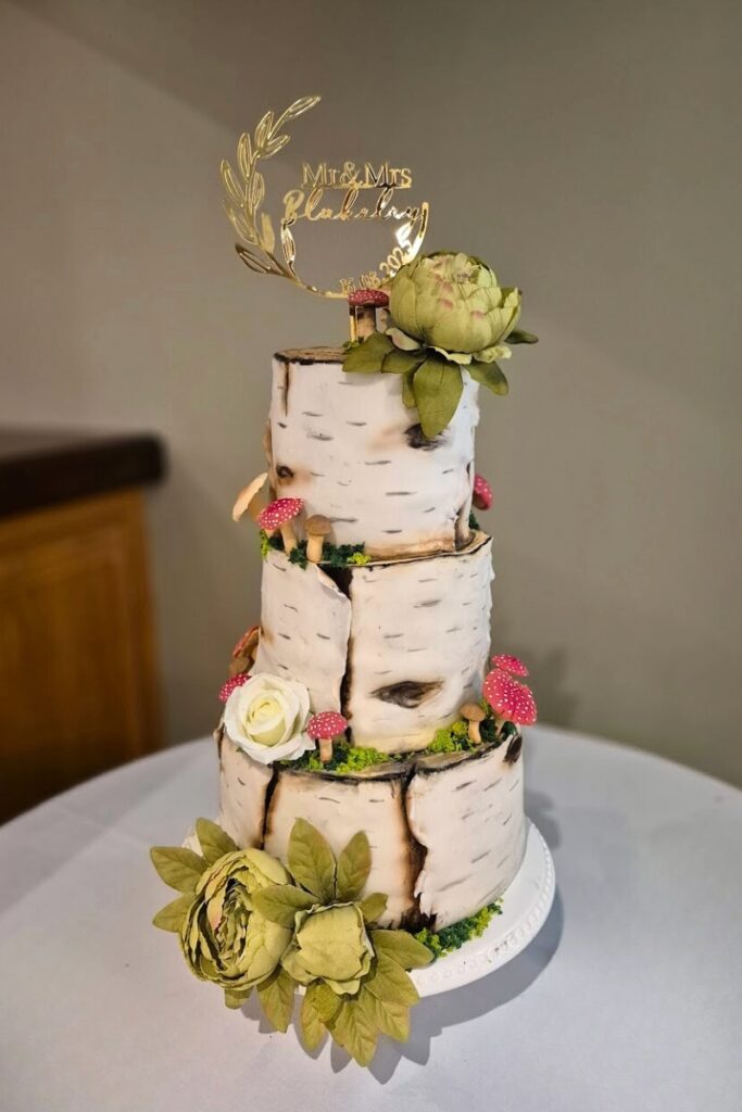 Birch Tree Wedding Cake | Kerry's Cake Company
