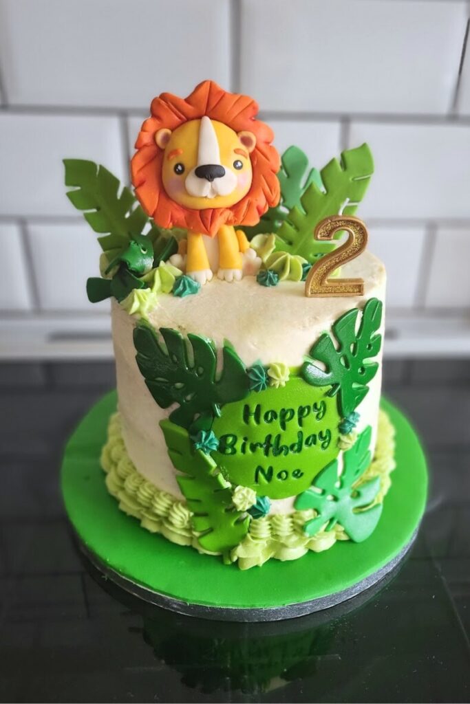 Cute Lion Cake | Kerry's Cake Company